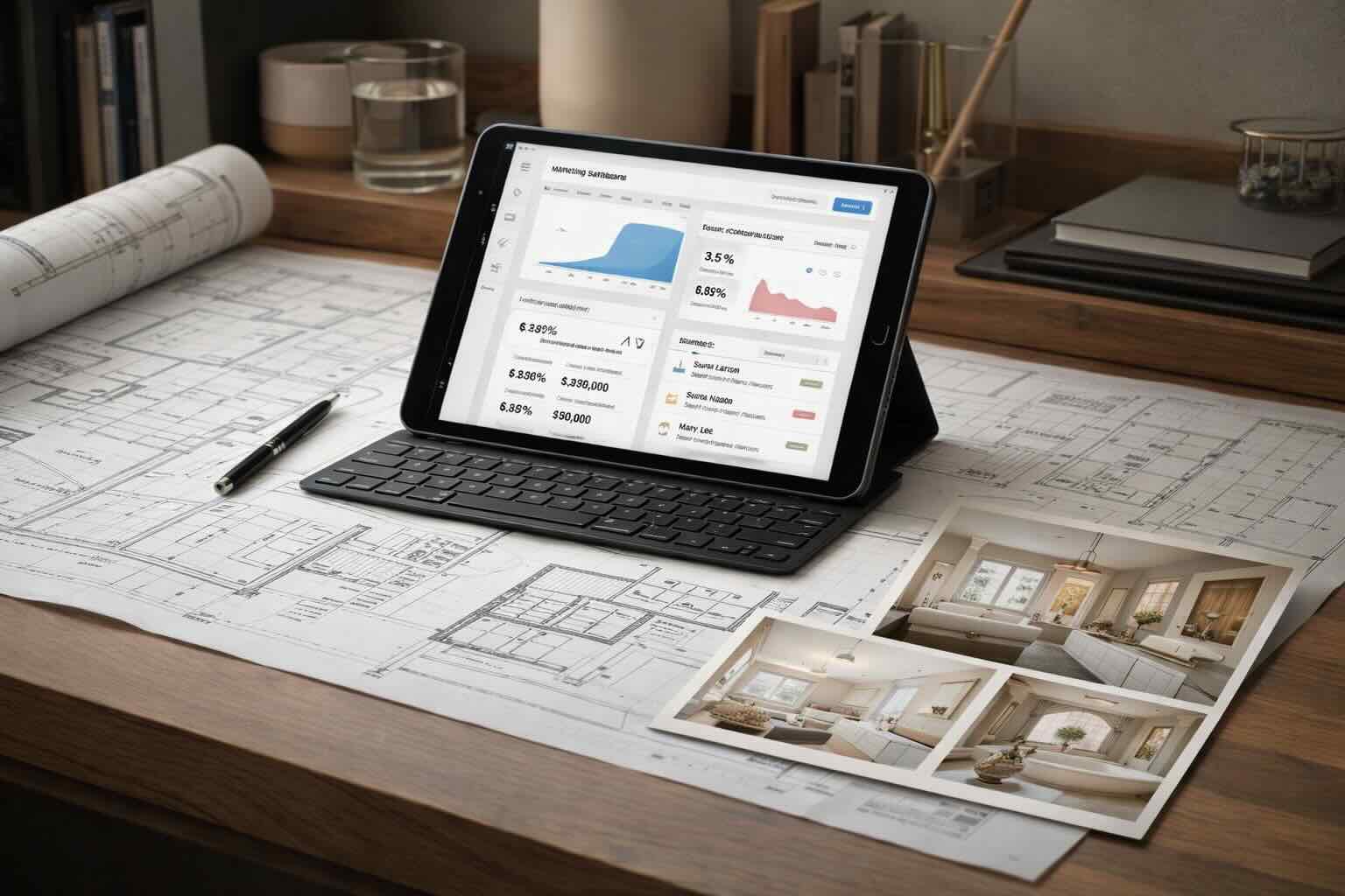 Premium remodeling marketing hero image